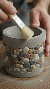 Genius Way to Reuse Plastic Bottles! ♻️ DIY Concrete Flower Pot