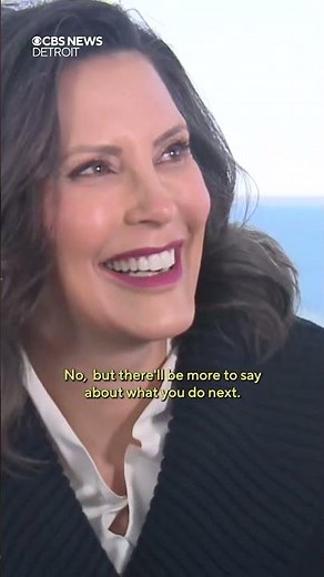 Governor Gretchen Whitmer announces she will not run for president in 2028