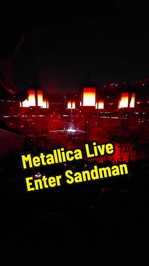 Metallica performed Enter Sandman at Soldier Field on August 11, 2024 in Chicago.