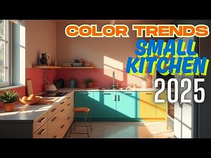 Small Kitchen Color Trends for 2025 | Best Paint Colors & Combinations for Compact Modern Kitchens