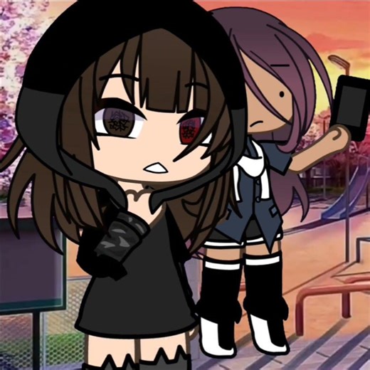ME OR HER ? #shorts #gacha #gachaclub #gachalife