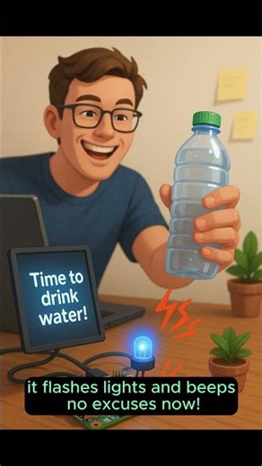 This Pi Yells at Me to Drink Water 💧😂 | DIY Hydration Reminder