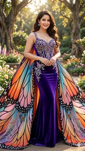 Butterfly Princess AI Photo Editing 🦋 | Fantasy Cinematic AI Prompt