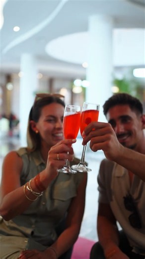 🥂 Here’s how your vacation should start at Riu Palace Bavaro #shorts