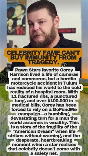 Pawn Stars' Corey Harrison’s Tragic Accident 🙏 #pawnstars