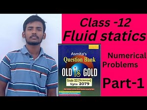 1. Fluid statics (Hydrostatic Numerical solution) Grade-12 physics solutions NEB #viral #newton