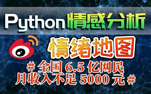 【Python_SnowNLP情感分析】【微博评论的情感分析】【Pyecharts情绪地图绘制】