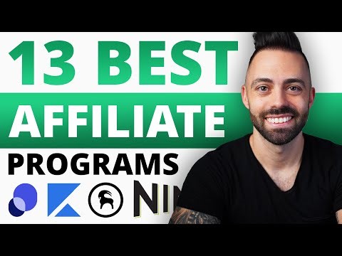 13 Best Affiliate Programs You NEED to Join in 2026 (High Paying for Beginners)