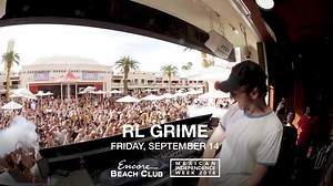 Party at #EncoreBeachClub this Mexican Independence Week from 9.14 to 9.16! Tickets are on-sale now at WynnSocial.com/Mexican-Independence-Week Weekend lineup: Fri. Sept. 14 - RL Grime Sat. Sept. 15 - The Chainsmokers Sun. Sept. 16 - marshmello | Encore Beach Club