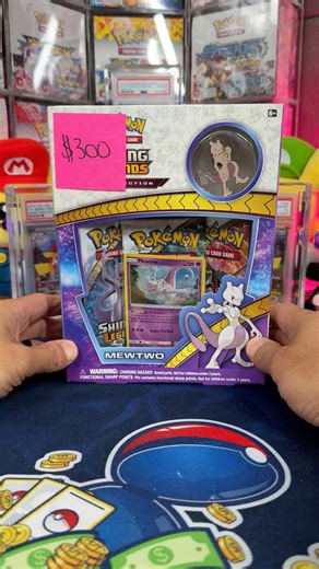 Deep Pocket Monster on Instagram: "Did I pick the right box? Episode 428 of Should I Open it? Or Should I Keep it Sealed? - Shining Legends MewTwo Pin Collection Box from 2017 #pokemoncards #pokemon #pokemoncommunity #pokemontcg"