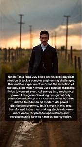How Tesla's Induction Motor Revolutionized Electrical Power #nikolatesla #inventor #science #teslalegacy | The Nikola Tesla Insider