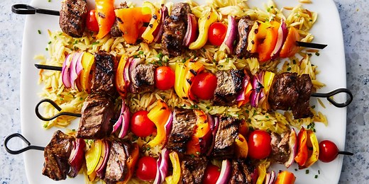 Steak Kebab Bowls Are Grilled Summer Dinner Perfection
