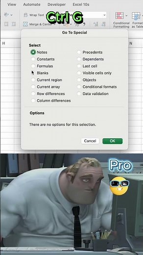 Xoá cột trống nhanh nhất trong Excel