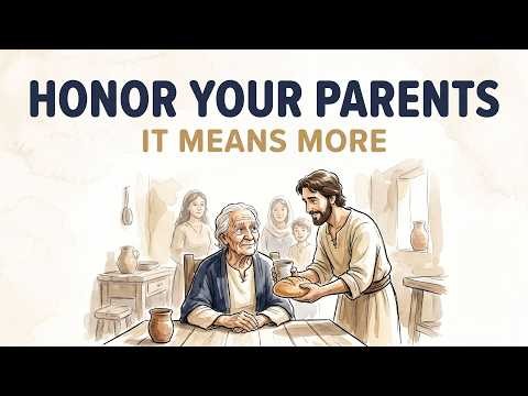 What "Honor Your Father and Mother" Actually Means in Hebrew?