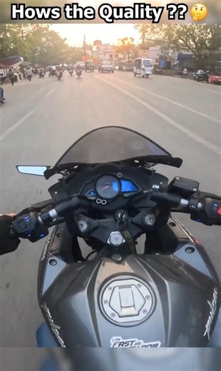 MOTOVLOGGING SETUP QUALITY TEST 🔥| GOPRO HERO 12 | #shorts #youtubeshorts