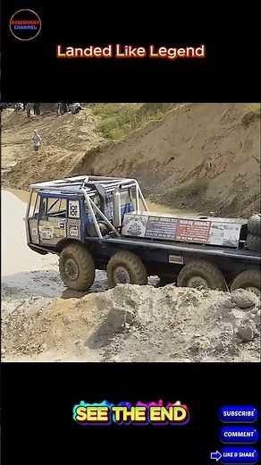 Extreme Off Road 8x8 Tatra Truck INSANE Tilt! Will It Survive?