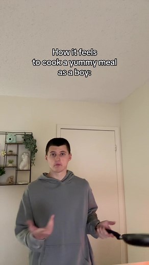 How It Feels to Cook a Yummy Meal as a Boy