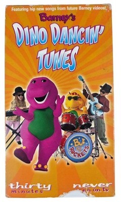 Barney’s Dino Dancin’ Tunes VHS 2000 Video Tape Sing-Along Songs Dancing Rare 45986020512| eBay