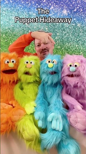 Puppet of the Day –Purple Monster (30”) made by Silly Puppets –The Puppet Hideaway with Eric Thomsen