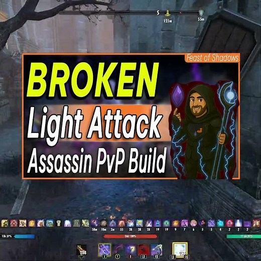 ⚡⚡THIS WILL BREAK PVP!!⚡⚡ ESO PVP Gank Build Showcase #elderscrolls #esopvp