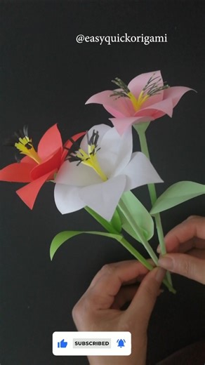 How to Make a Beautiful Paper Flower | Easy Origami DIY