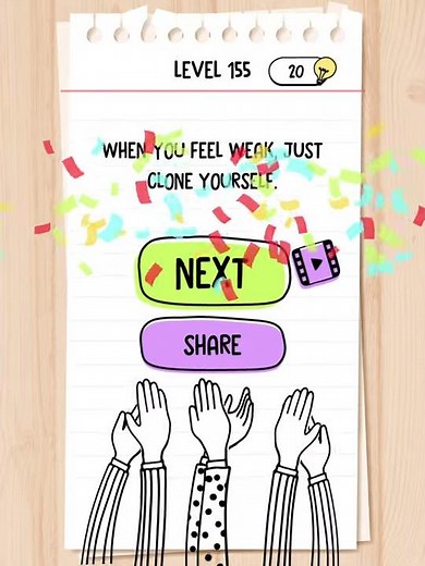 Brain Test: Tricky Puzzles Level 155 Walkthrough Solution Answers Solved