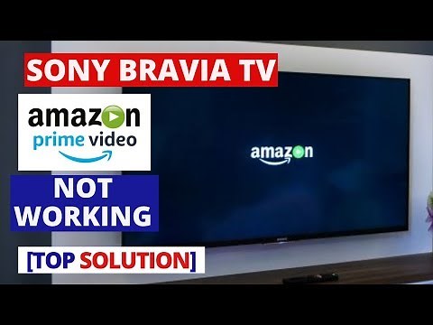 How to fix Prime Video App Not Working on SONY TV || Sony TV Prime video Common Problems & Fixes