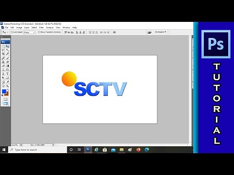 Cara Membuat Logo SCTV di Photoshop CS3