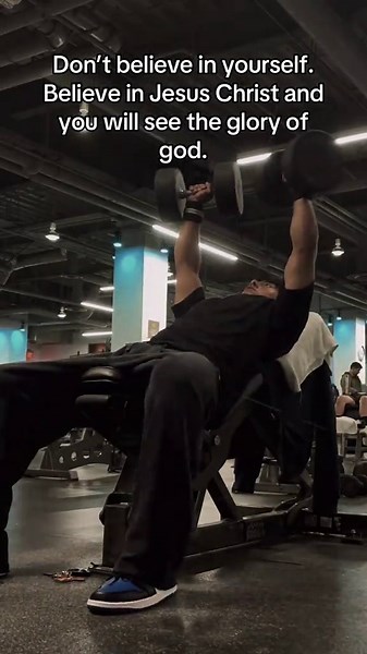 John 11:40. Have faith. #fyp #gym #gymtok #jesus #god | god