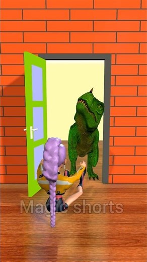 Rumi and T-Rex funny moments #gta #roblox #scaryteacher3d