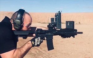 Full auto 11.5” SWAT SBR with VLTOR A5 Buffer System and VC-T1 comp. Doesn’t get much flatter than this. @vicking53 #vltor #vltorweaponsystems #fullauto #machinegun #vltorA5 | VLTOR