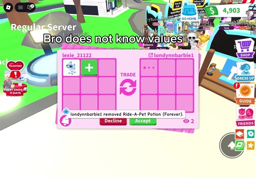 #fyp #foryou #adoptme #values #robux