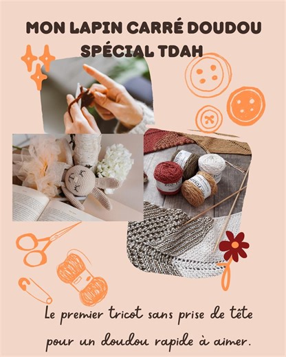 Easy Rabbit Knitting Pattern - Beginner and ADHD Friendly - PDF Visual Guide - Etsy