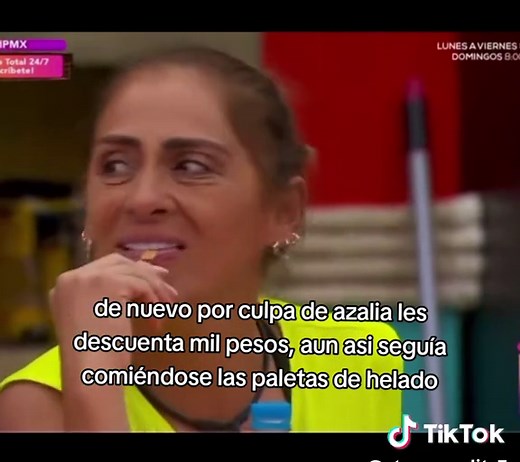 La Granja VIP: Azalia y el incidente de las paletas de helado