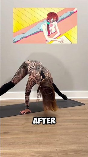 Girl Recreates Anime Moves