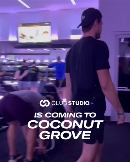 Club Studio is coming to Coconut Grove! Bringing together boutique fitness classes, premium amenities and a wellness center into one gym. Join the VIP list today to lock in our lowest rate! | Club Studio
