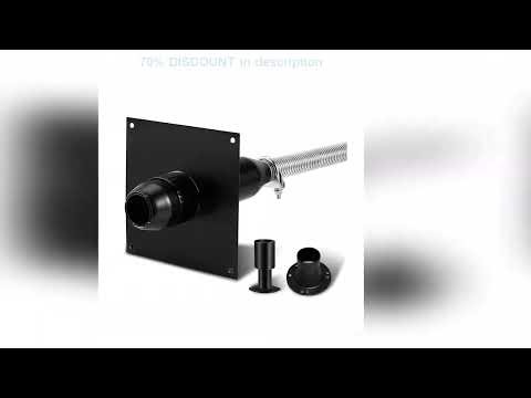 A must-have product! Generator Exhaust Extension Silencer Kit With Insulated Through-Wall Mounting