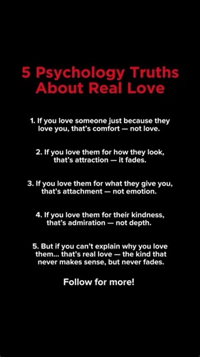 What Real Love Actually Feels Like ❤️