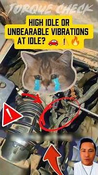 🚨 Rough Idle? Check This Small Valve Before Replacing Parts! 🔧😱 #mechanic #autorepair