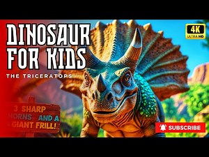 Meet the Triceratops! | Dino Facts in 3 Minutes | Fun Dinosaur Video for Kids
