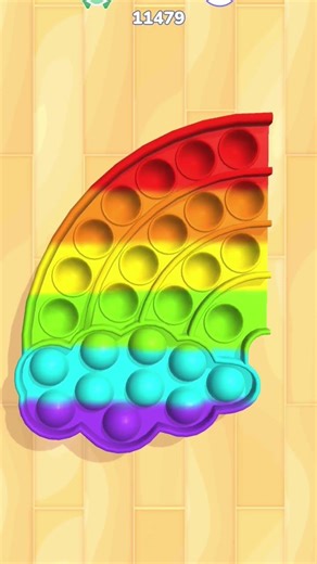 Satisfaction Guaranteed! 🌈✨ #Shorts #PopIt