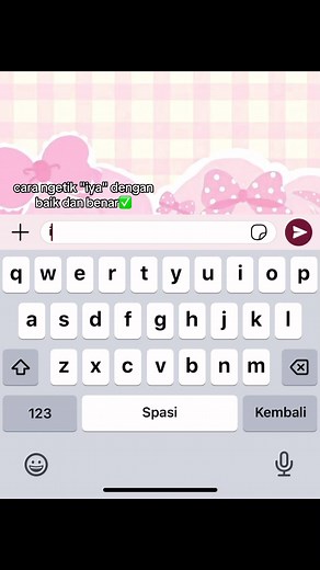 Cara Ngetik 'Iya' Dengan Baik dan Benar