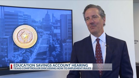 Texas Comptroller's Office hears public comments on education savings accounts