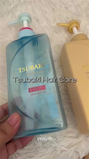 Shampoo Set Tsubaki #tsubaki #shampoorecommended #tsubakiset #tsubakihaircare #haircareroutine