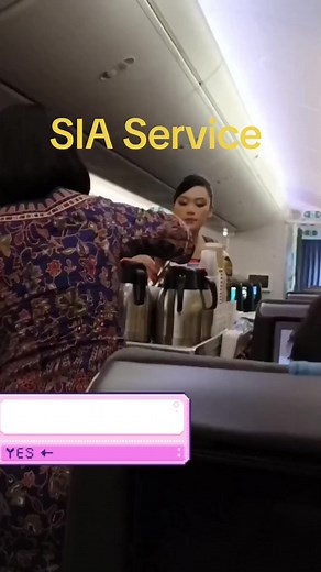 SIA or Singapore Airlines inflight service by stewardesses #crewstories #siacrewstories