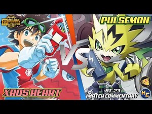 Xros Heart vs Pulsemon -- Digimon TCG BT-23 Match Commentary ft. Umblumb!