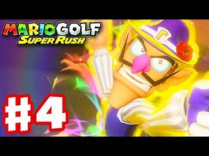 Mario Golf: Super Rush - Gameplay Walkthrough Part 4 - XC Golf Qualifier! Waluigi! (Nintendo Switch)
