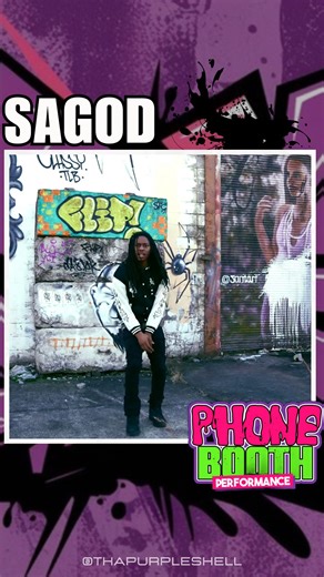 The Phone Booth on Instagram: "@sagodmusic picked up 📞 with “Weekend” on @thapurpleshell #Phonebooth Out Now! 🔥 Full video available on Youtube 📍"