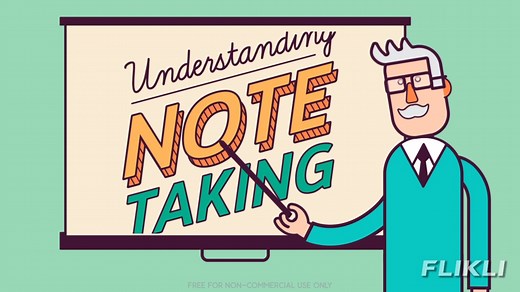 Understanding Note Taking: An Animated Guide to Taking Effective Notes
