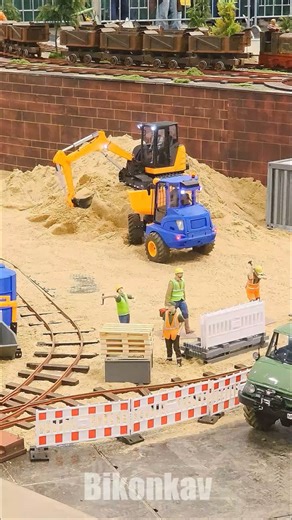 RC model Construction site #leipzig #rchobby #excavator